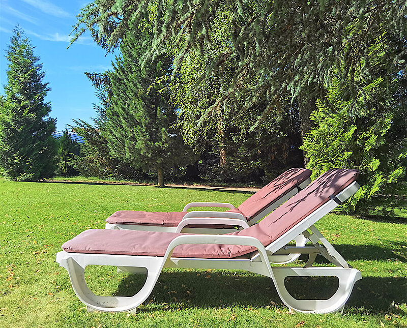 Liegewiese im Hotel Bayer. Wald